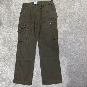 Carhartt Relaxed Fit Ripstop Double Front Cargo Work Pant Size 36‎ X 32 Brown